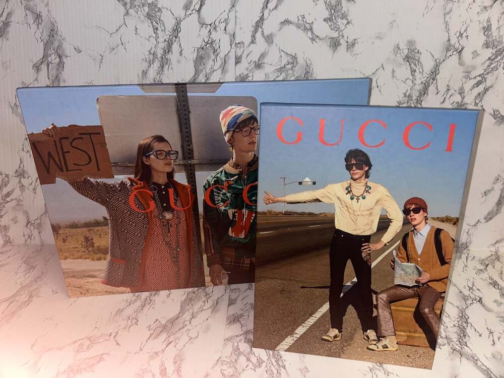 Gucci Eyewear Sunglasses Campaign Advertisement Sign